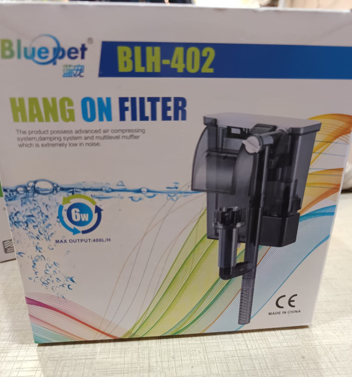 bluepet hang on filter