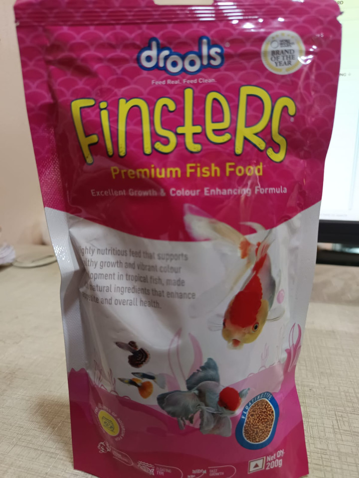 drools premium fish food